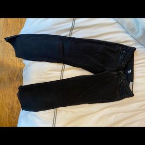 Ankle black jeans